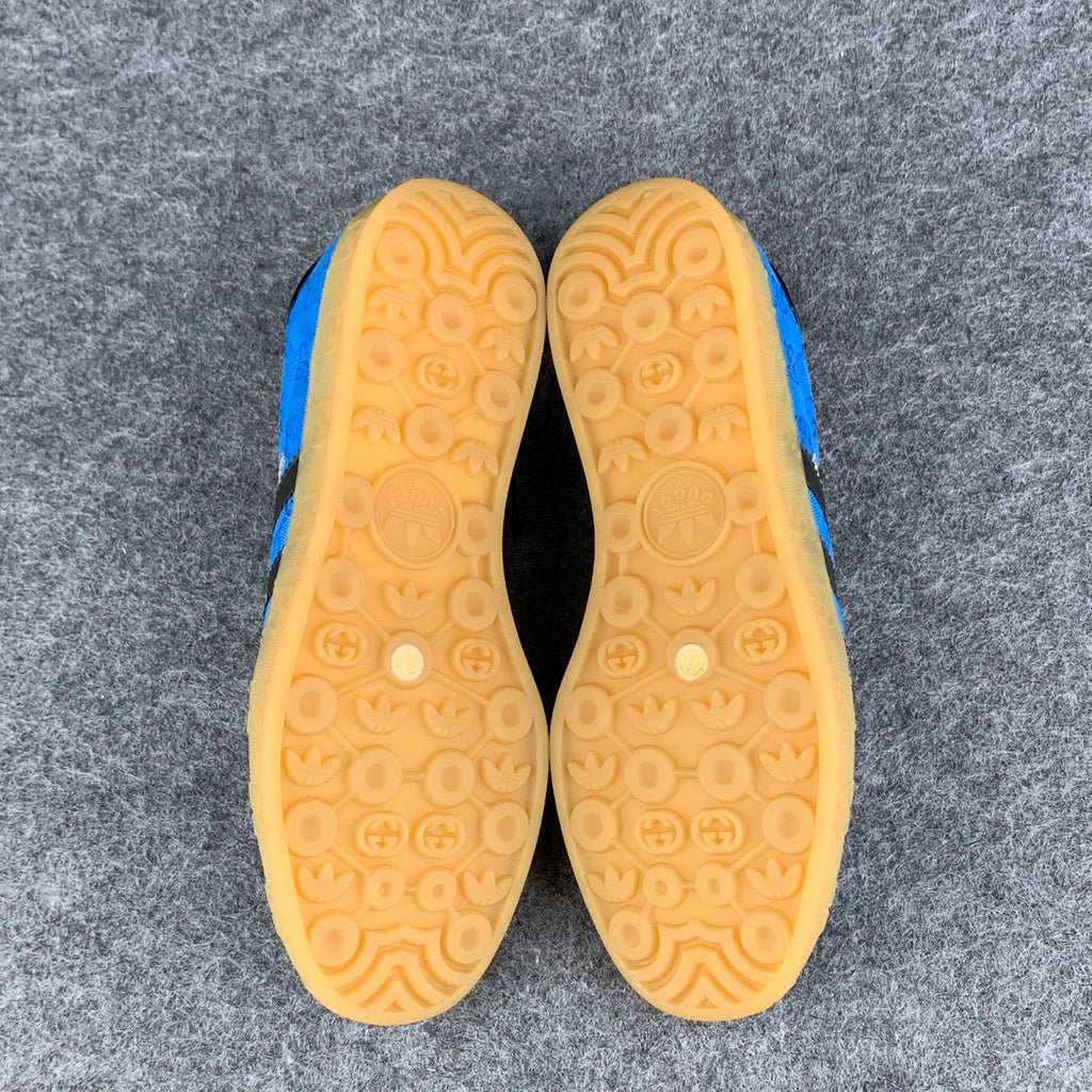 Gucci x Gazelle 'Blue GG Monogram'