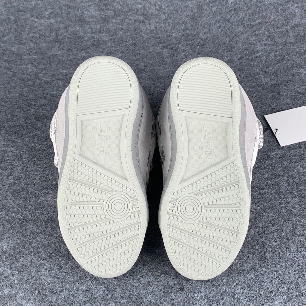 Lanvin Curb Sneakers 'Grey White'