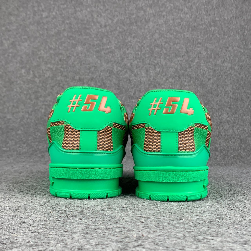 LV Trainer Damier 'Pop Green'