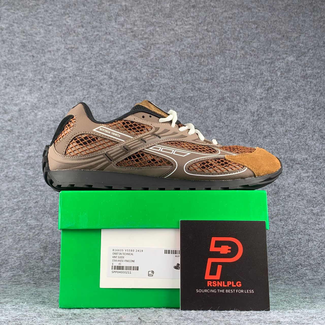 Bottega Veneta Orbit Sneaker 'Star Anise Pinecone'