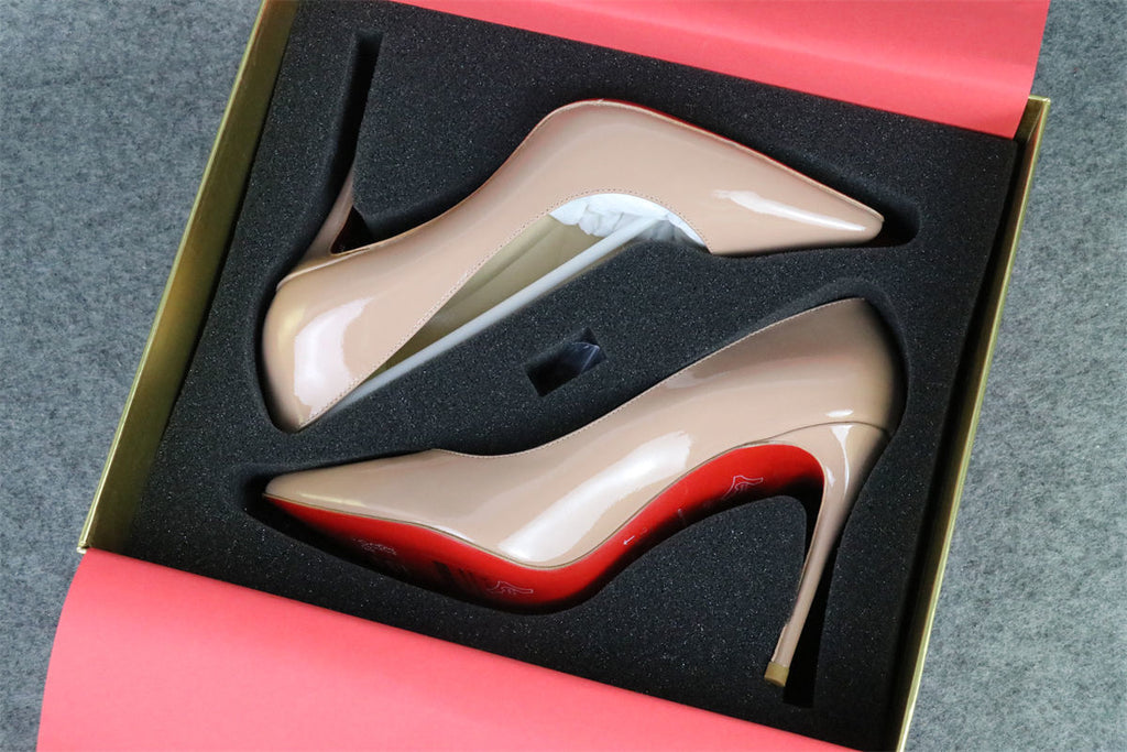 CL Kate Pump Patent Leather ‘Nude’
