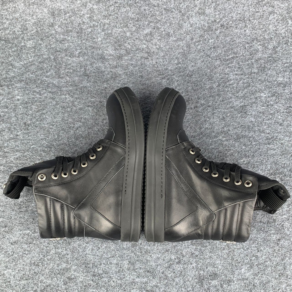 Chrome Hearts x Rick Owens Geobasket High 'Black’