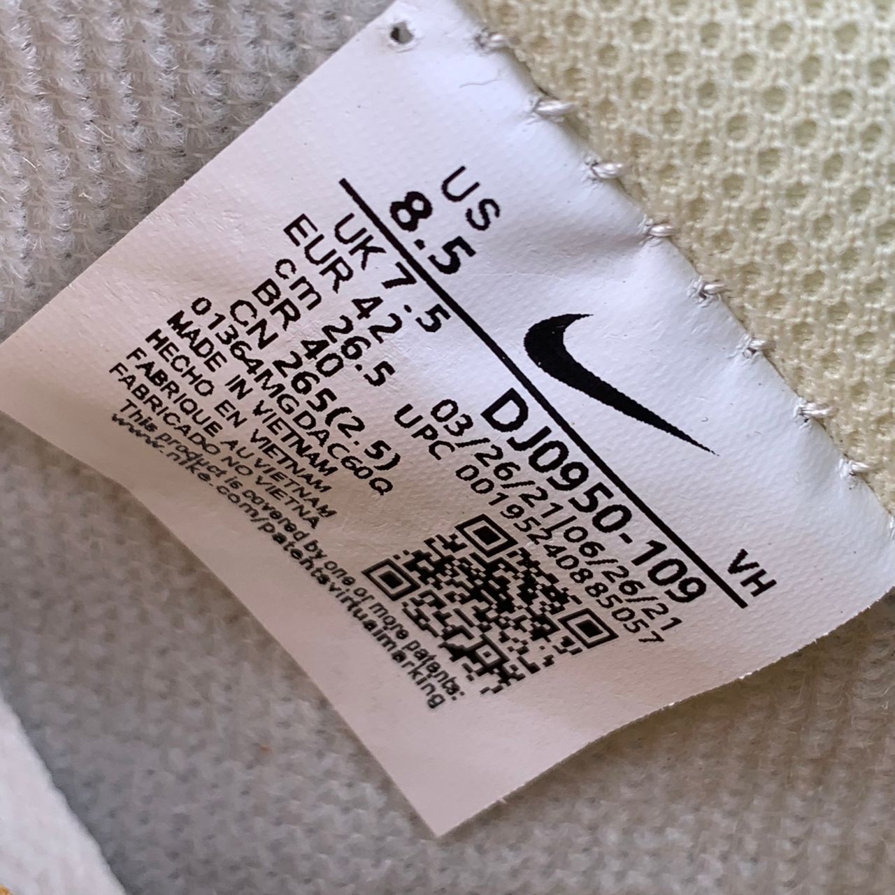 Off-White x Dunk Low 'Lot 39 of 50'