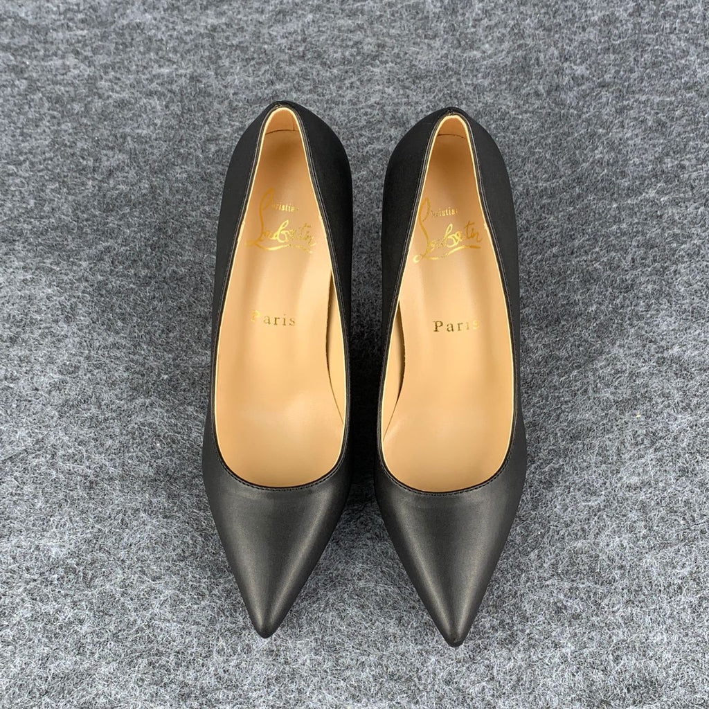 Christian Louboutin Kate Pump 'Matte Black' (We recommend 1 size up from your usual size)