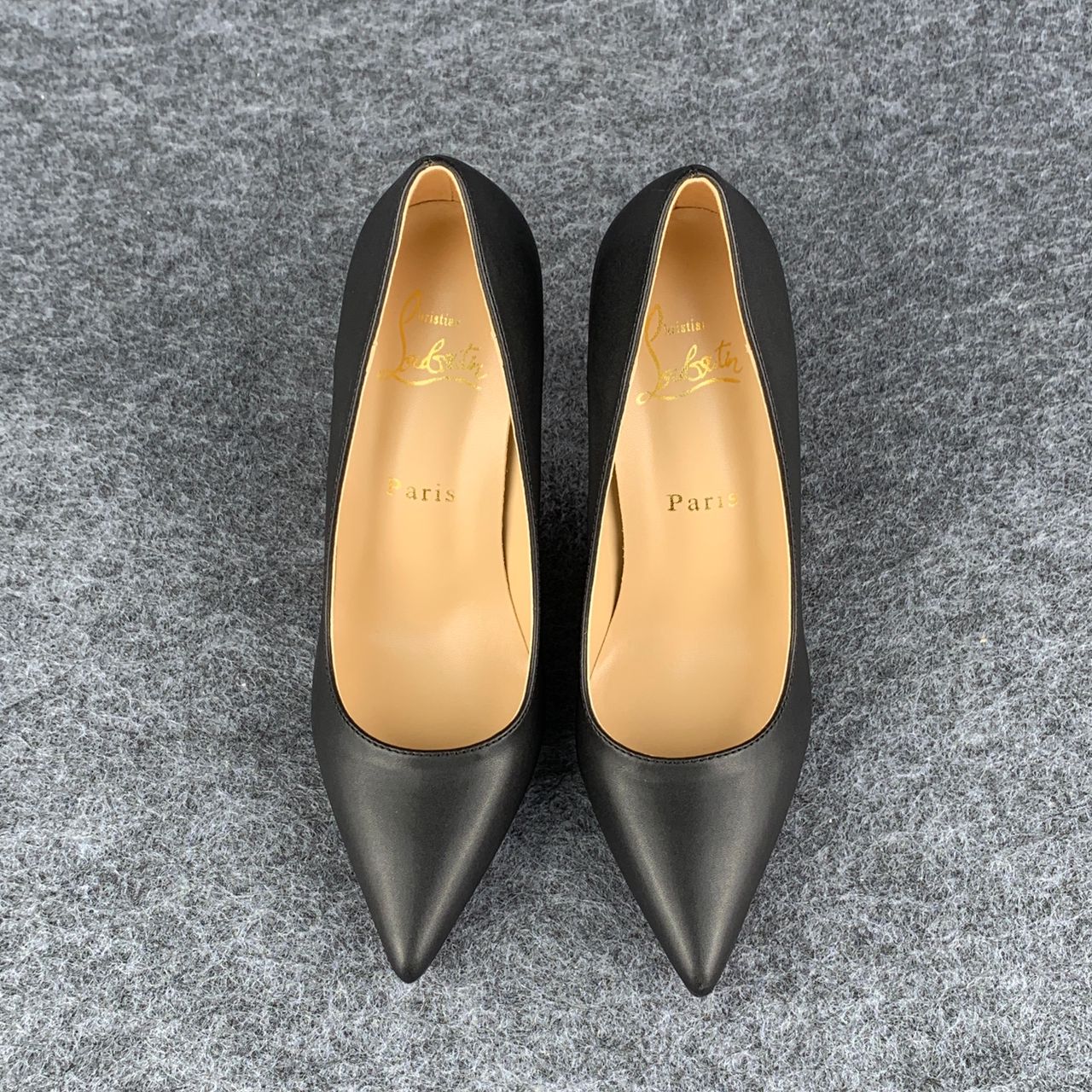 Christian Louboutin Kate Pump 'Matte Black' (We recommend 1 size up from your usual size)