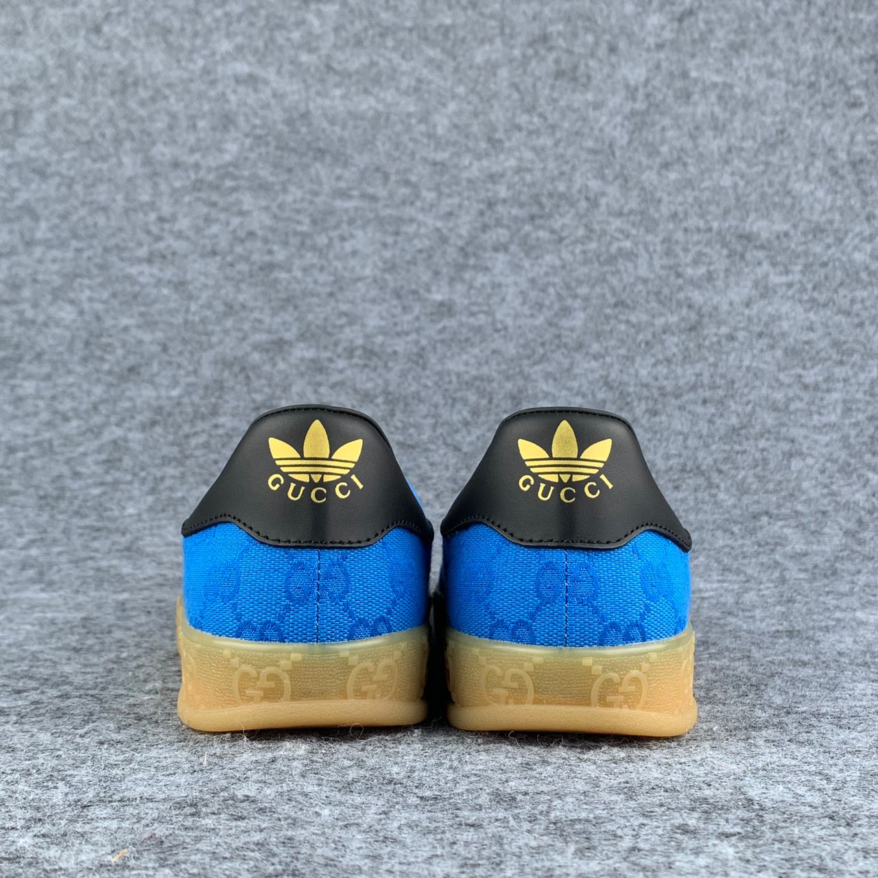 Gucci x Gazelle 'Blue GG Monogram'