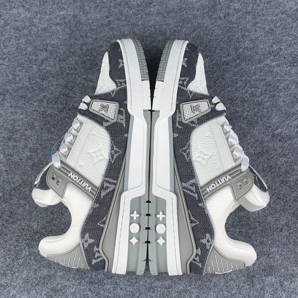 LV Trainer Monogram Denim 'Grey'