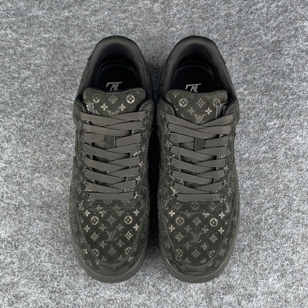 Louis Vuitton x Nike Air Force 1 Low 'Triple Black'