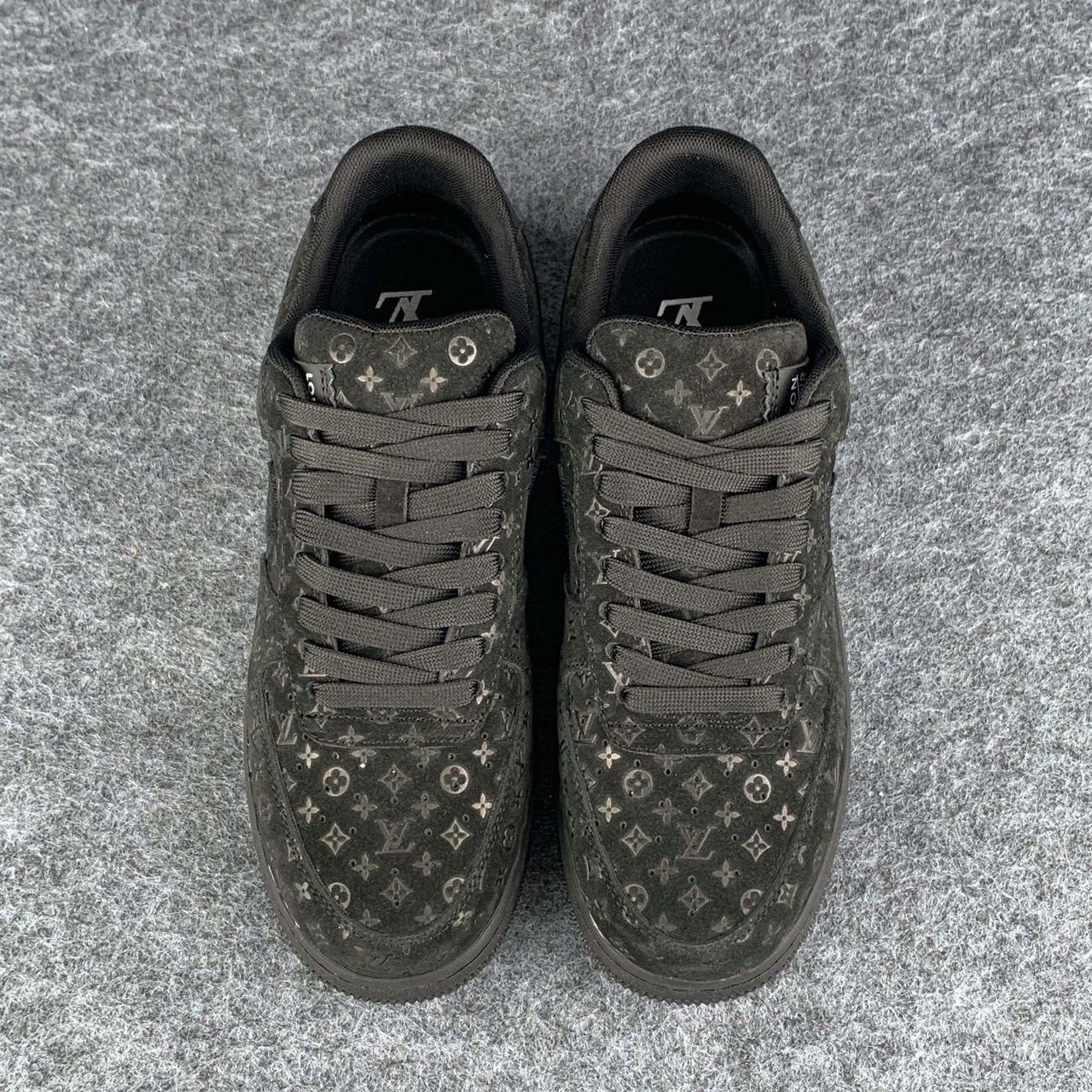 Louis Vuitton x Nike Air Force 1 Low 'Triple Black'