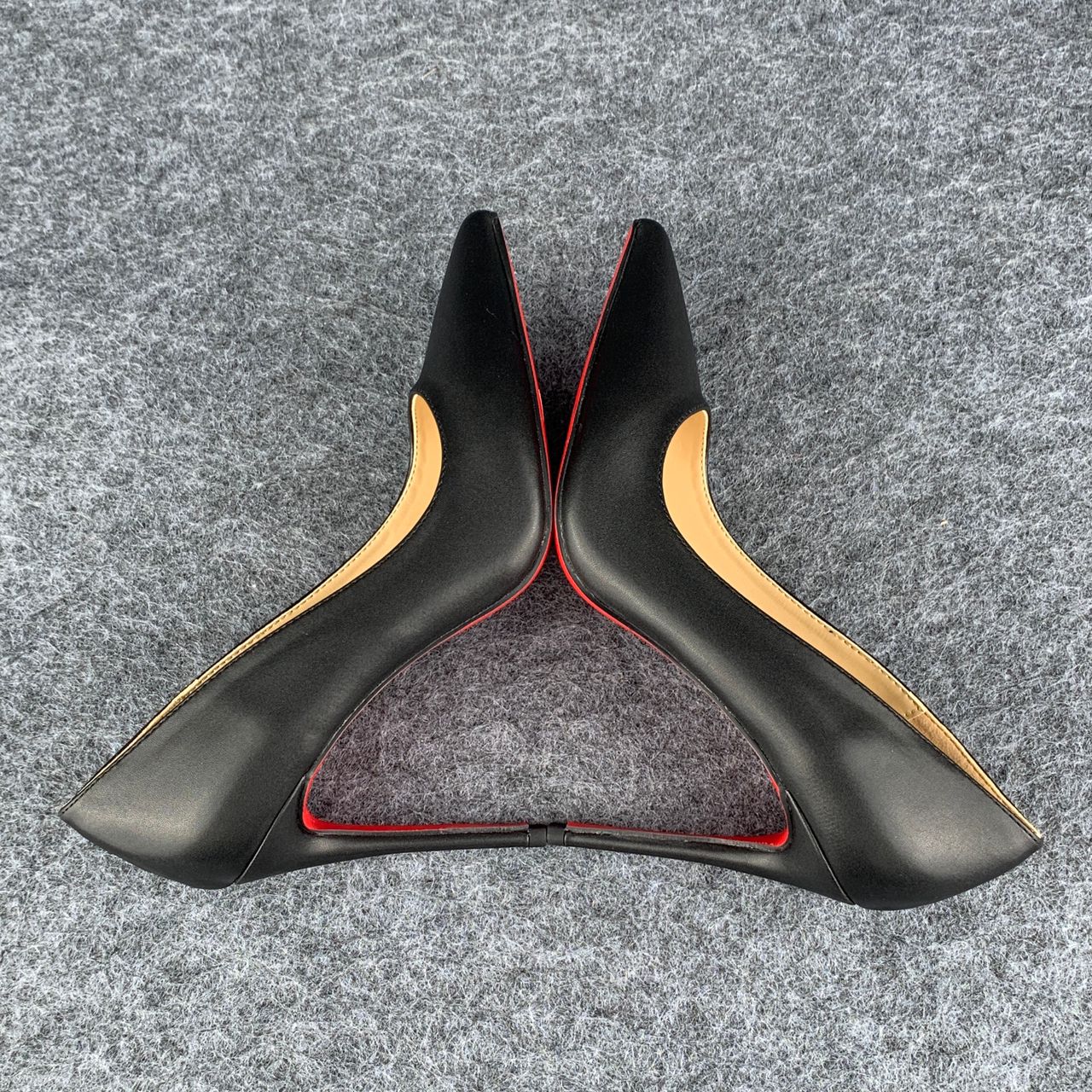 Christian Louboutin Kate Pump 'Matte Black' (We recommend 1 size up from your usual size)