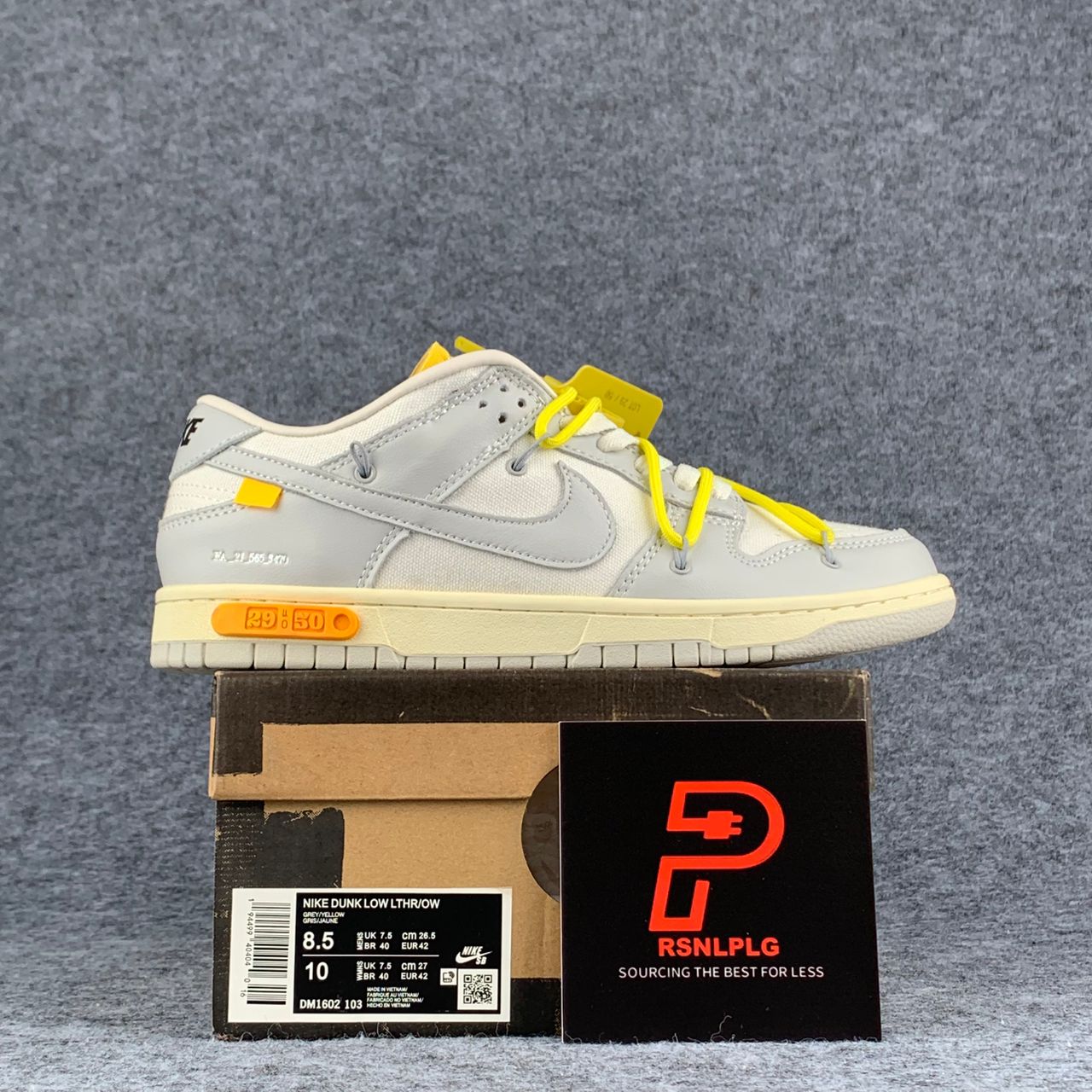 Off-White x Dunk Low 'Lot 29 of 50'