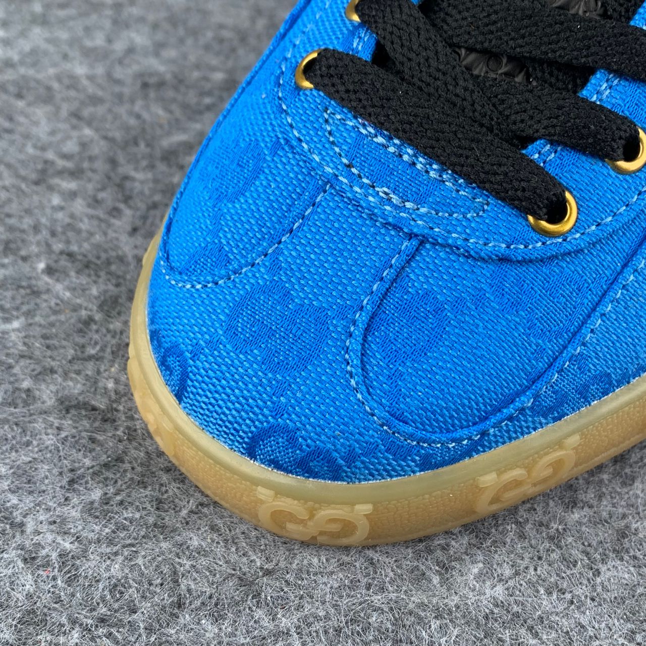 Gucci x Gazelle 'Blue GG Monogram'