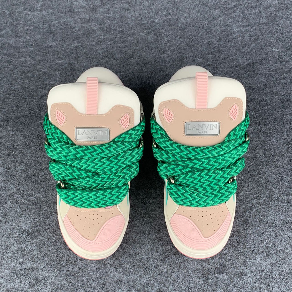 Lanvin Curb Sneakers 'Beige Pink'