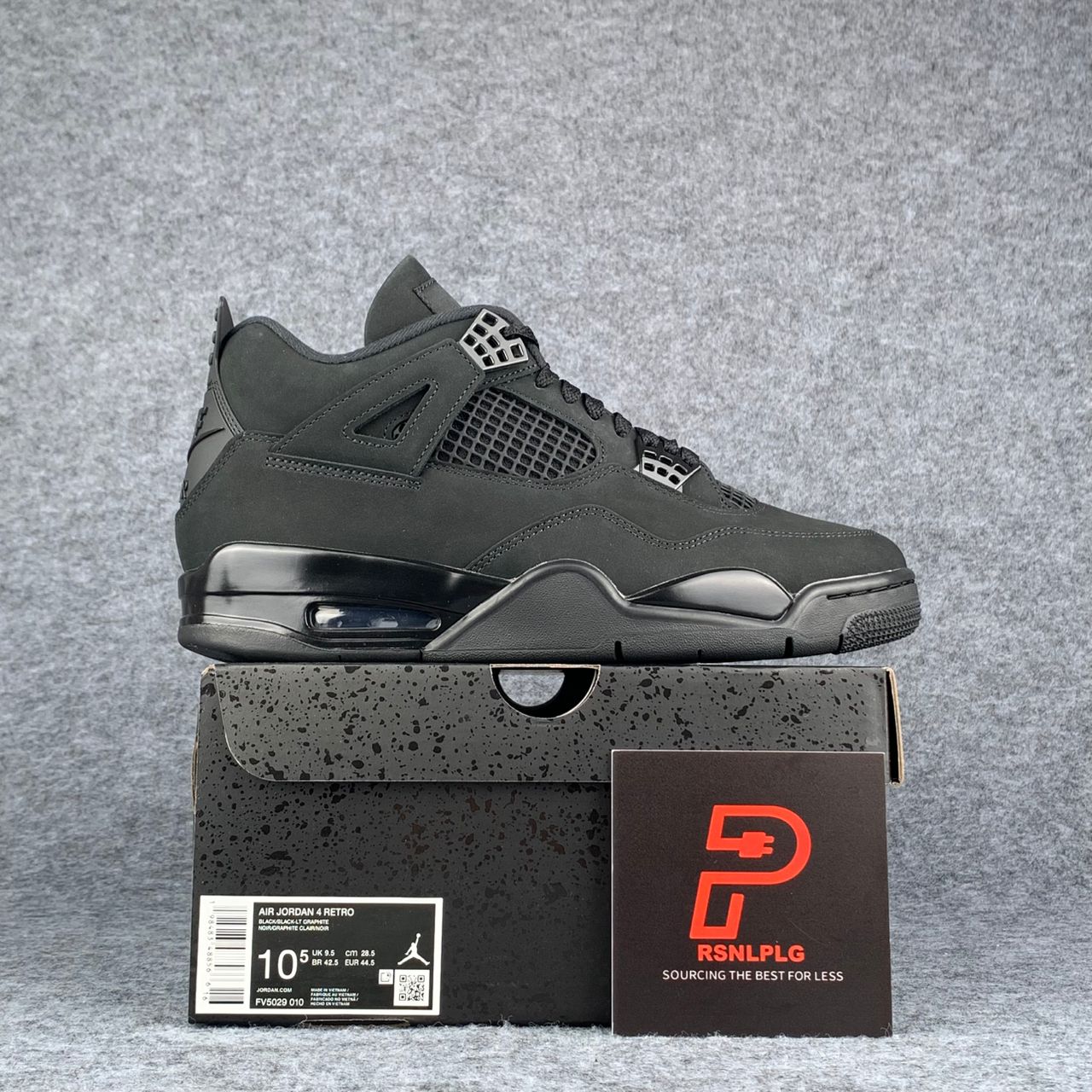Air Jordan 4 Retro 'Black Cat' 2025
