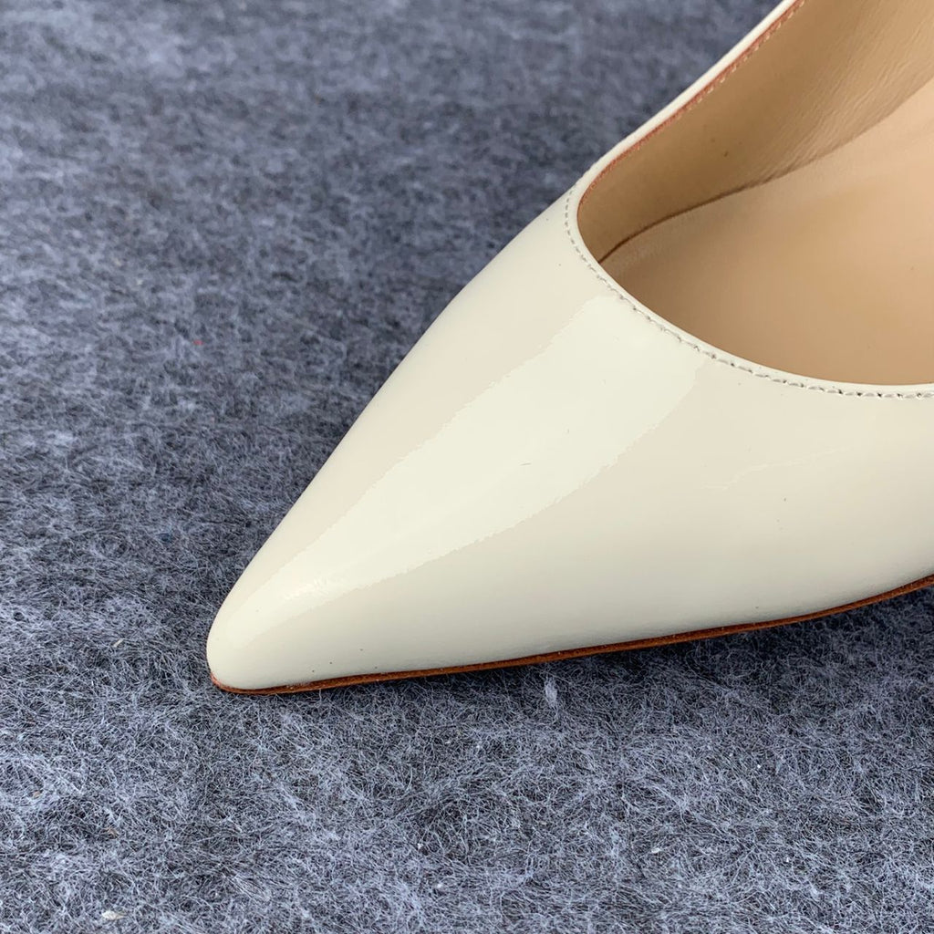 Christian Louboutin So Kate Pump  ‘White’ Patent Leather'