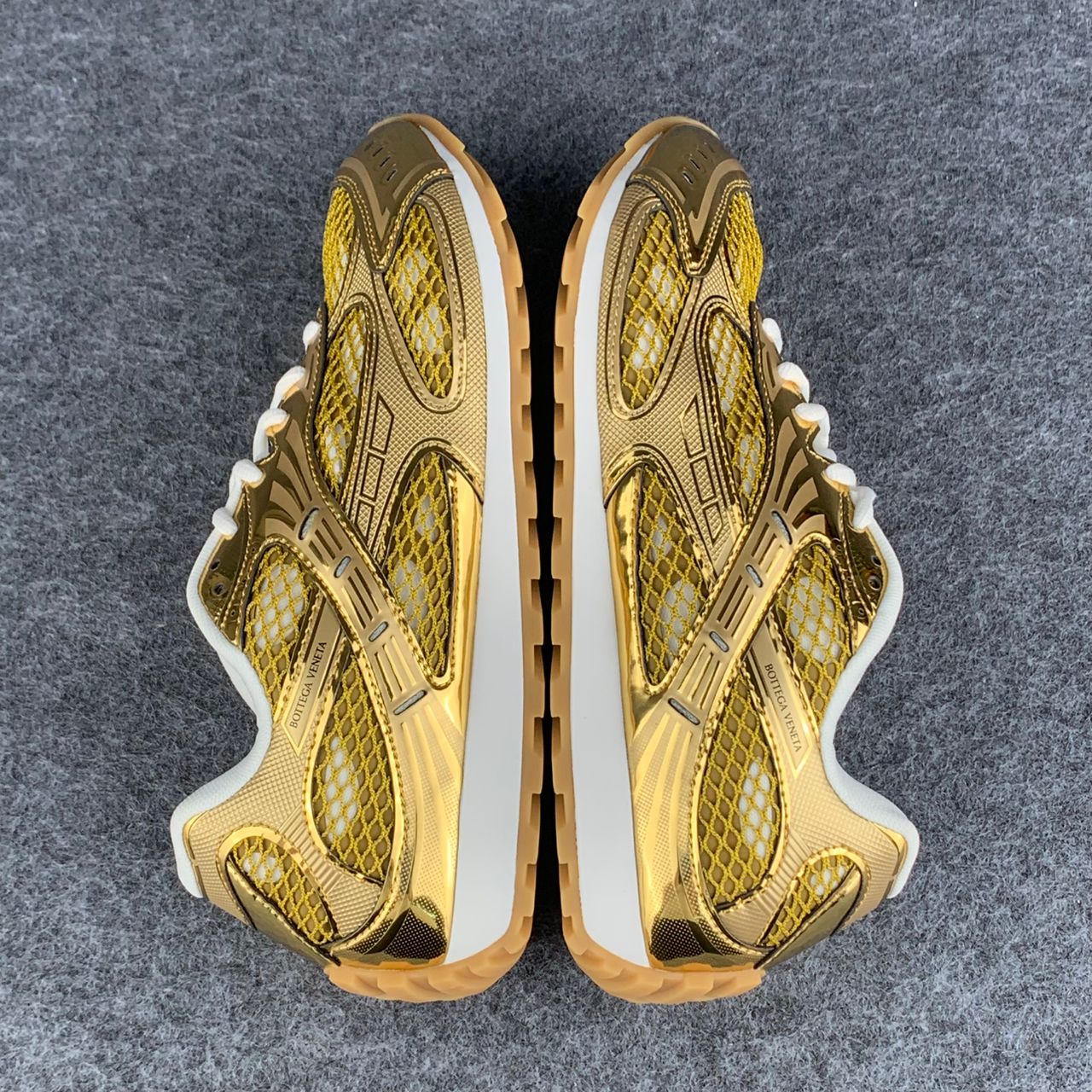 Bottega Veneta Orbit Sneaker 'Gold'