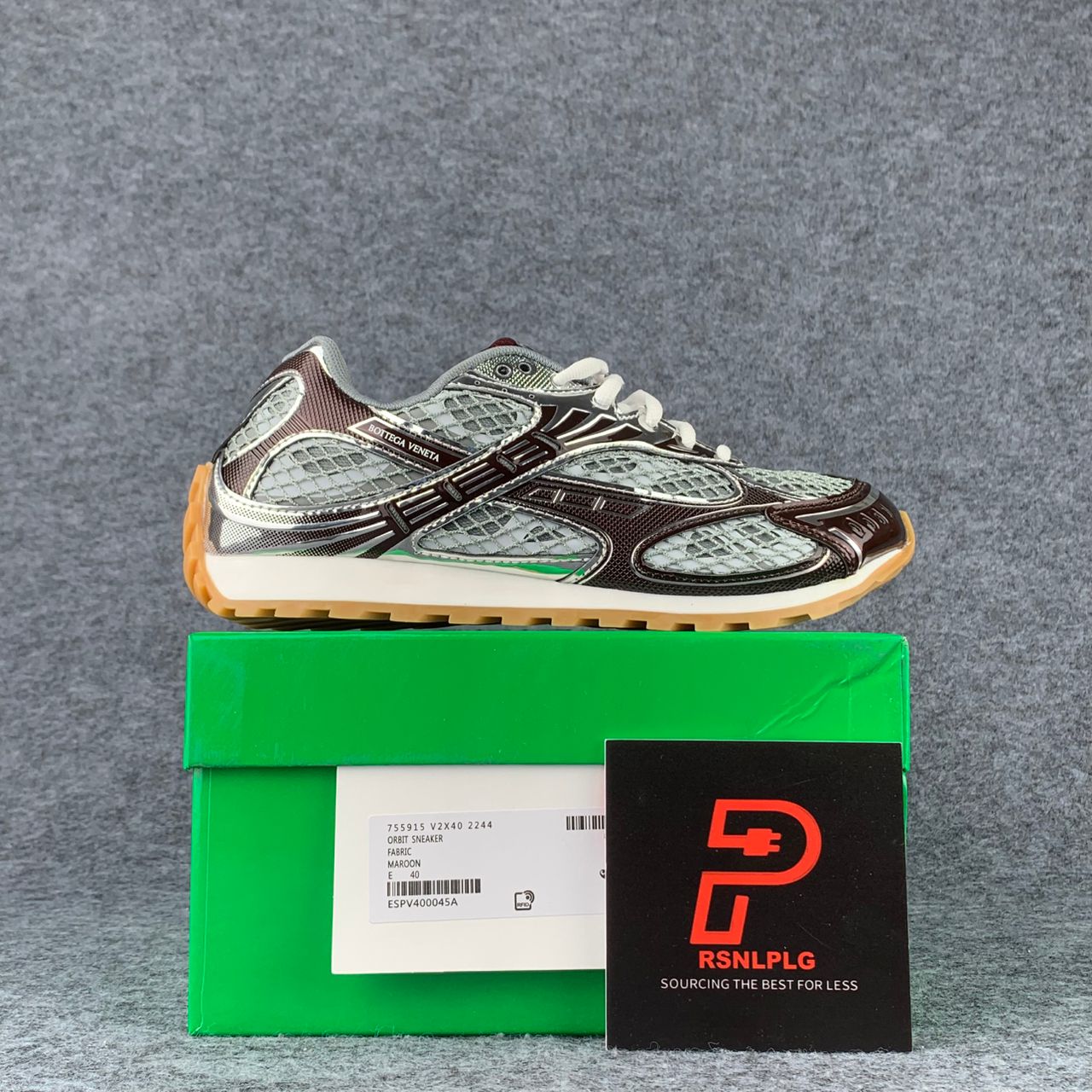 Bottega Veneta Wmns Orbit Sneaker ‘Merlot’