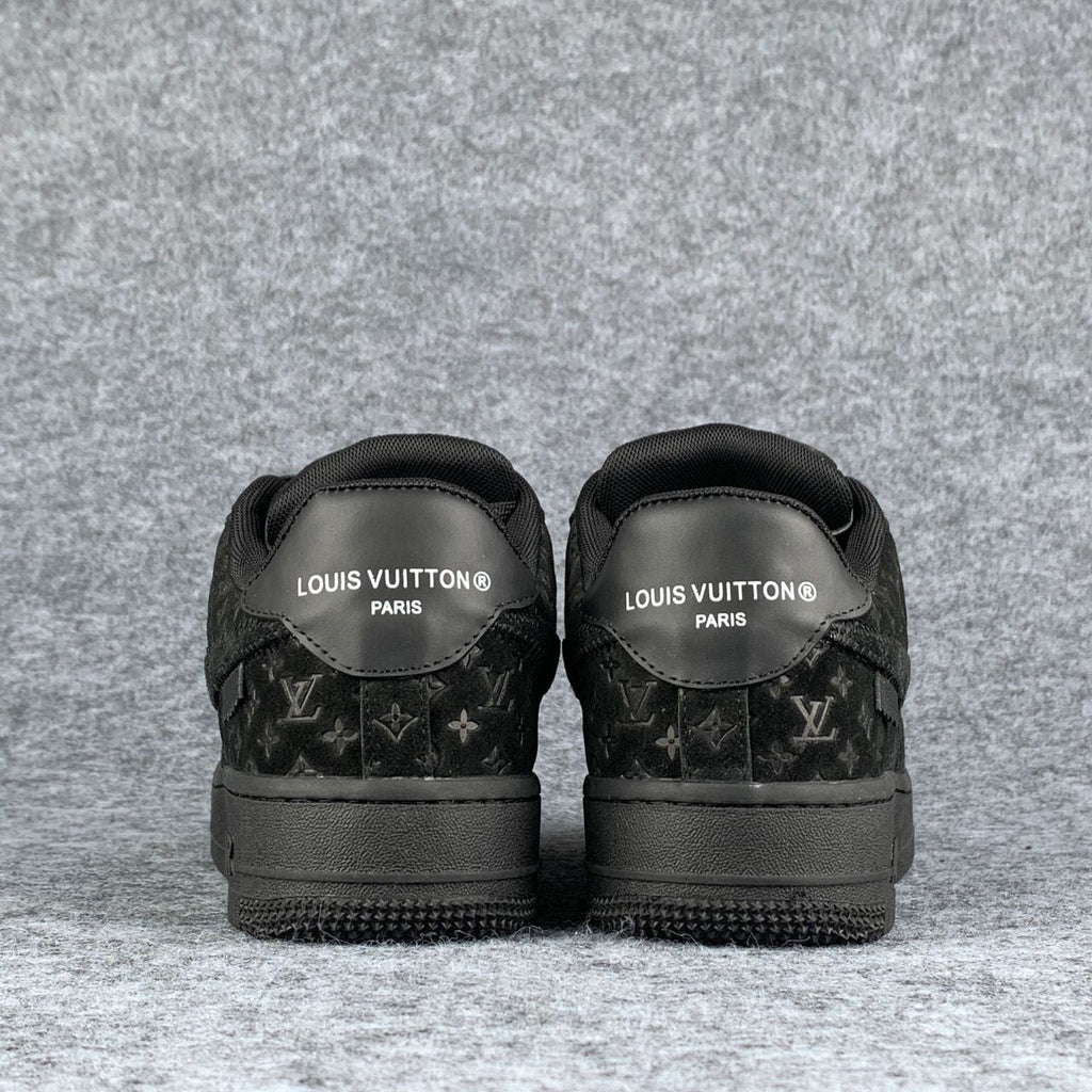 Louis Vuitton x Nike Air Force 1 Low 'Triple Black'