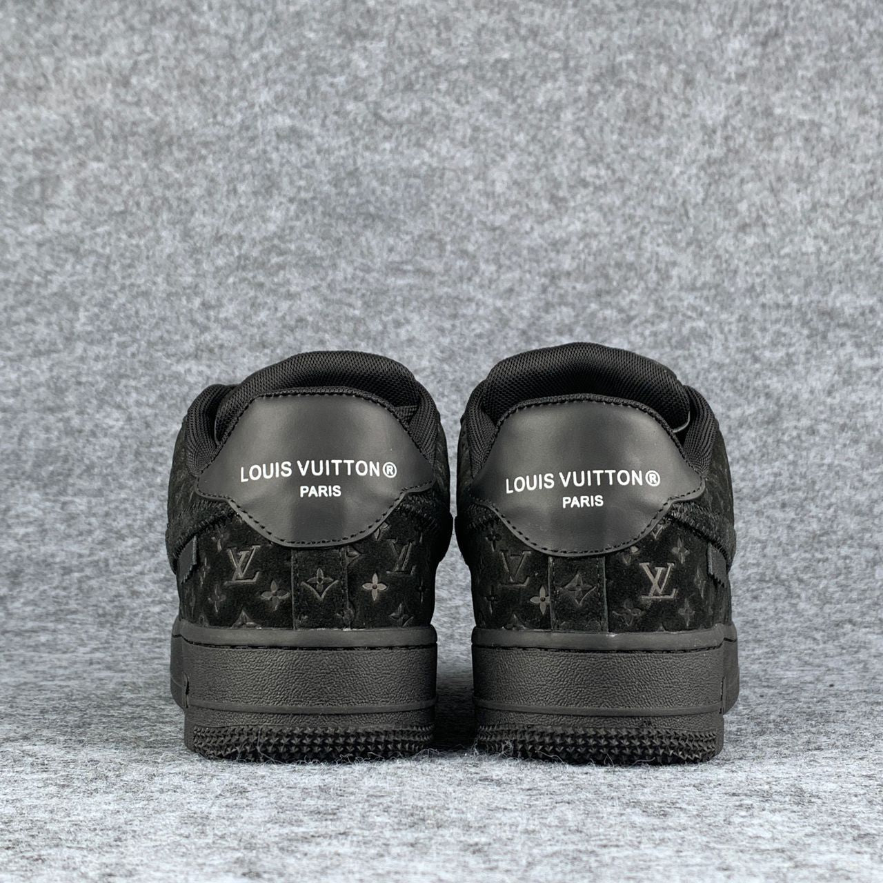 Louis Vuitton x Nike Air Force 1 Low 'Triple Black'