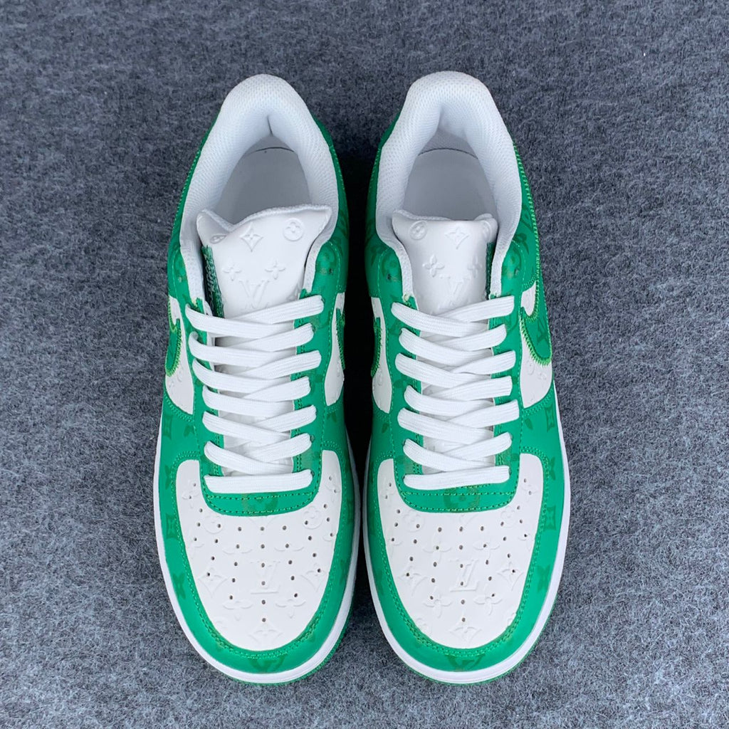 LV x Nike Air Force 1 Low 'White Gym Green'
