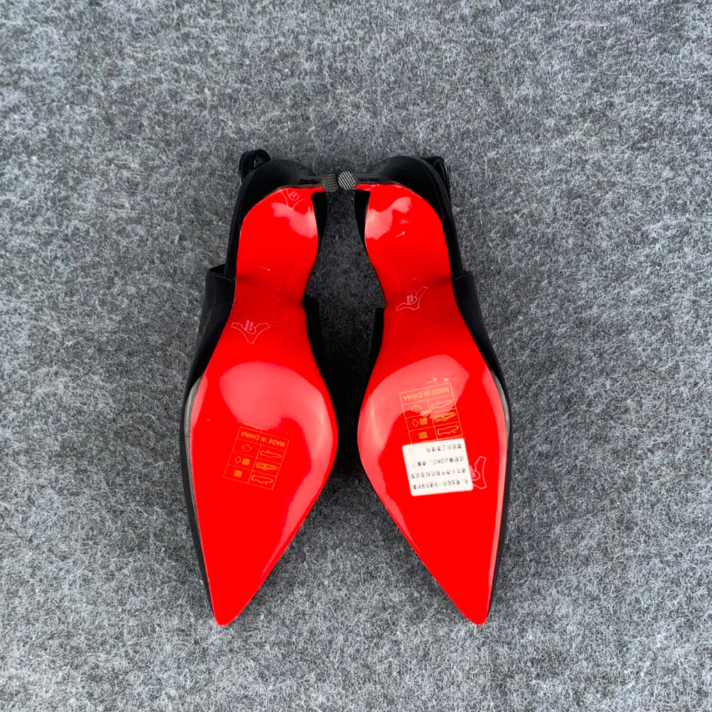 Christian Louboutin Posticha 80 Slingback Pump 'Black'
