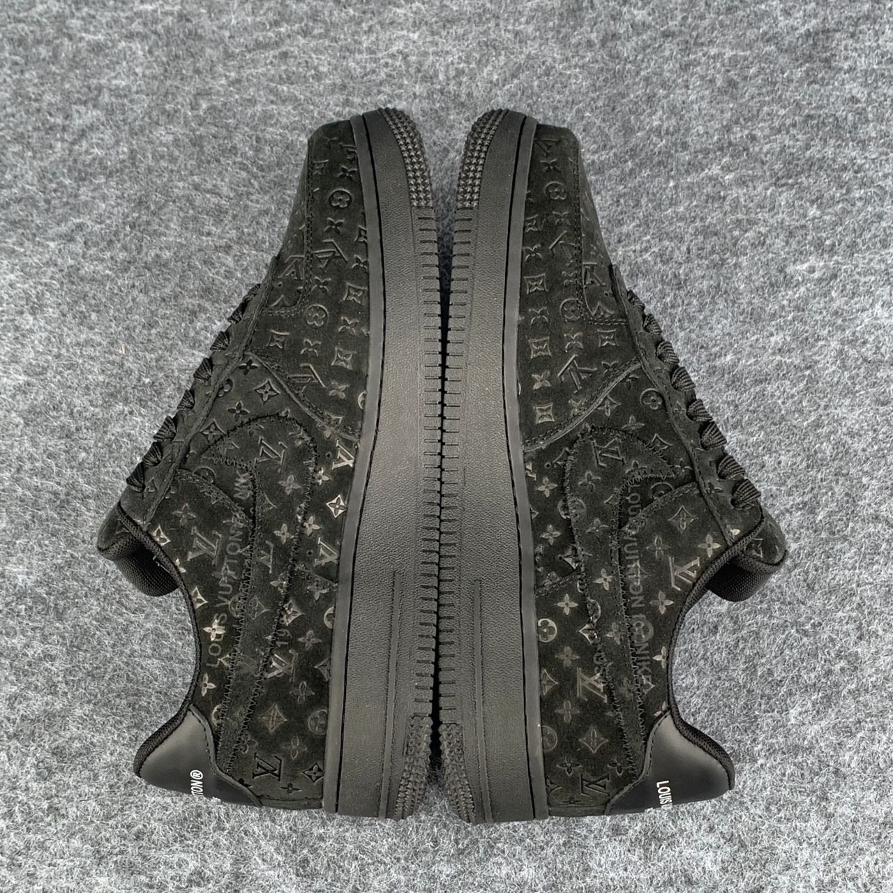 Louis Vuitton x Nike Air Force 1 Low 'Triple Black'