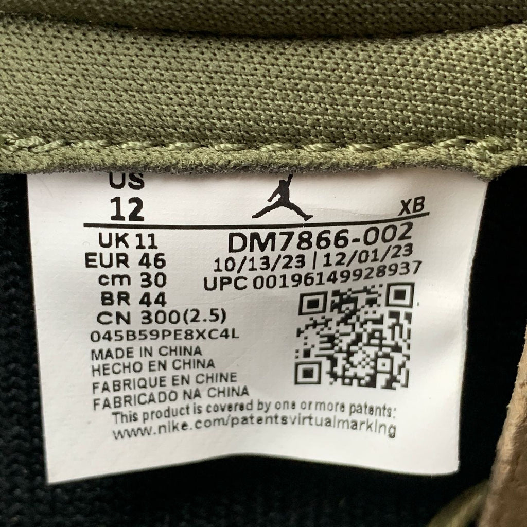 Custom Travis Scott x Air Jordan 1 Low OG SP 'Black Olive'