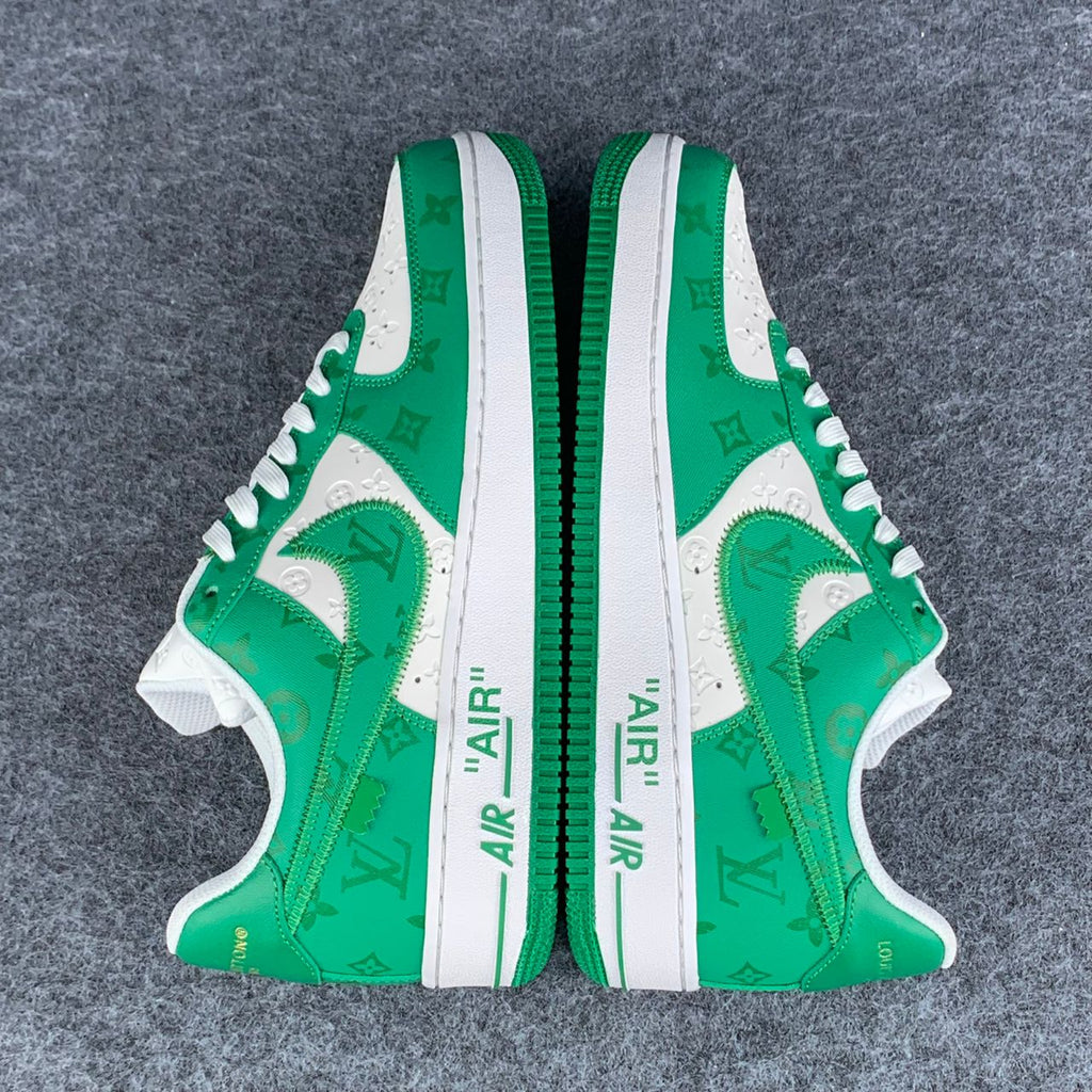LV x Nike Air Force 1 Low 'White Gym Green'
