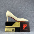 Christian Louboutin So Kate Pump  ‘White’ Patent Leather'