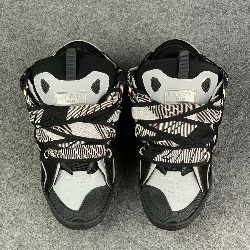 Lanvin Curb Sneakers 'Black Grey'