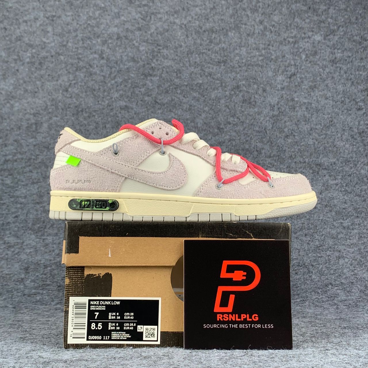 Off-White x Dunk Low 'Lot 17 of 50'