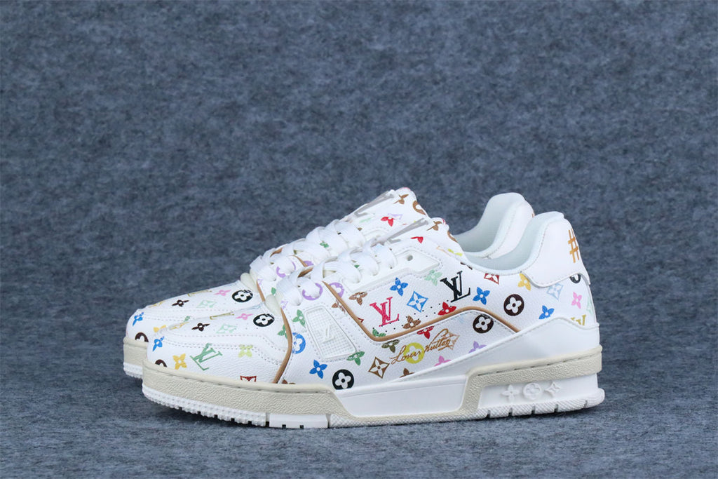Takashi Murakami x LV Trainer 'White' (B-Grade Version)