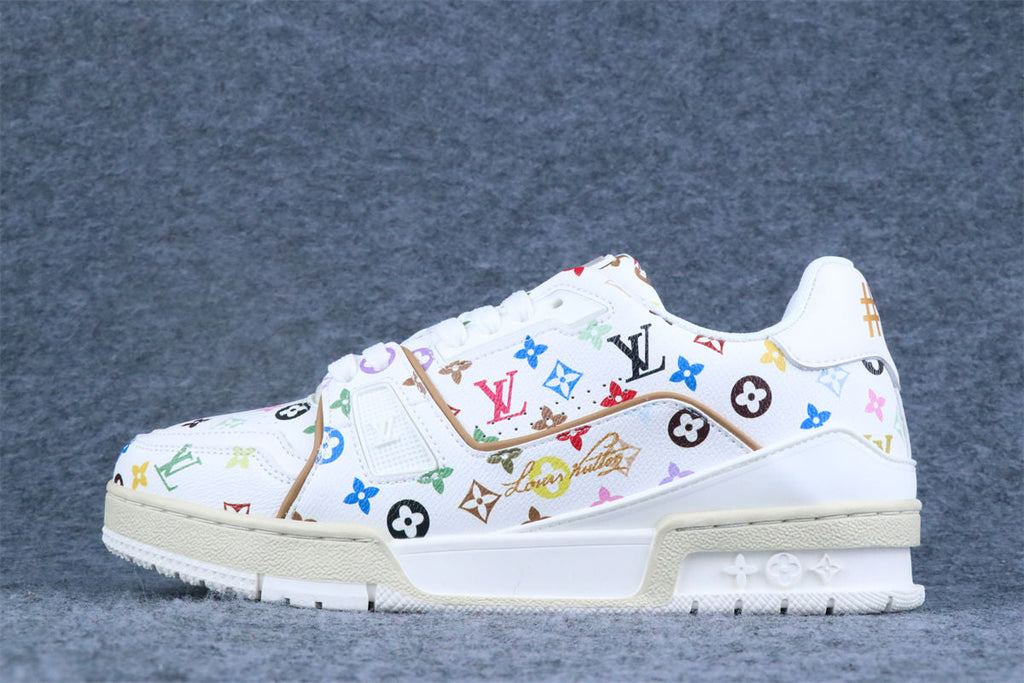 Takashi Murakami x LV Trainer 'White' (B-Grade Version)