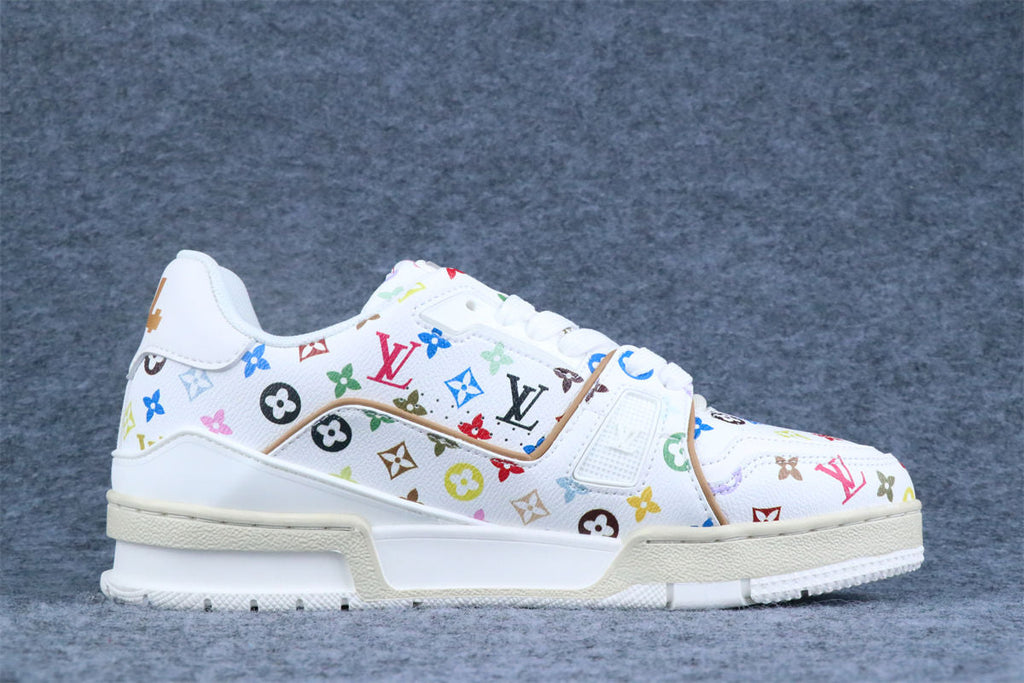 Takashi Murakami x LV Trainer 'White' (B-Grade Version)