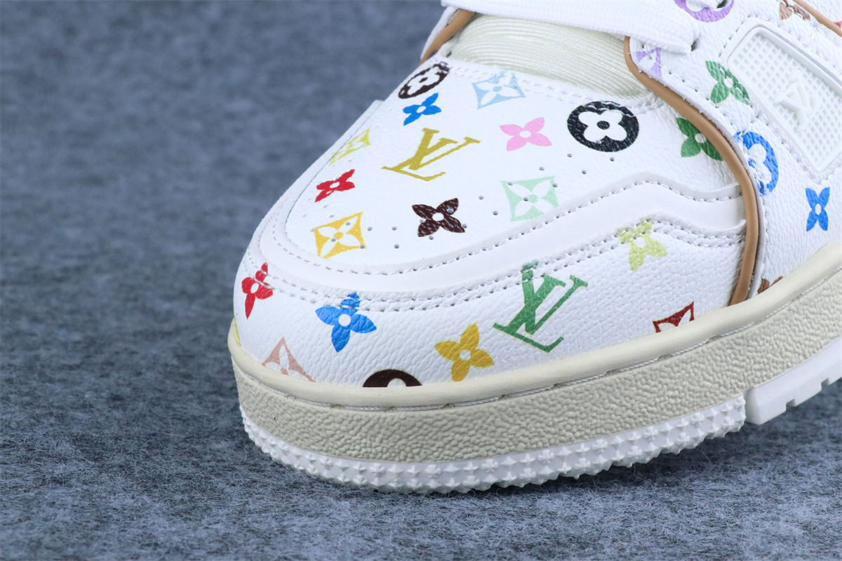 Takashi Murakami x LV Trainer 'White' (B-Grade Version)
