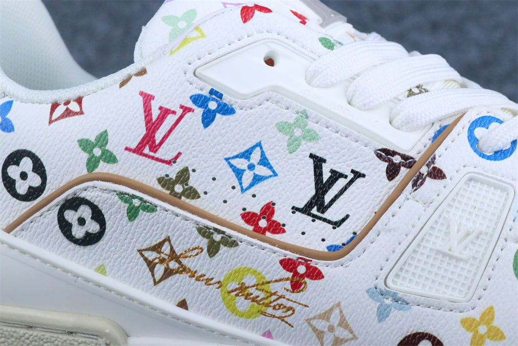 Takashi Murakami x LV Trainer 'White' (B-Grade Version)