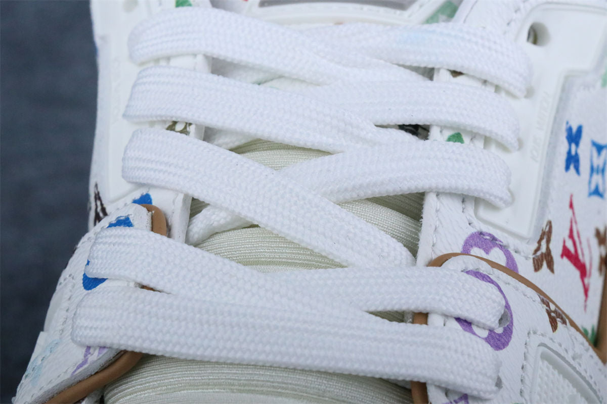 Takashi Murakami x LV Trainer 'White' (B-Grade Version)