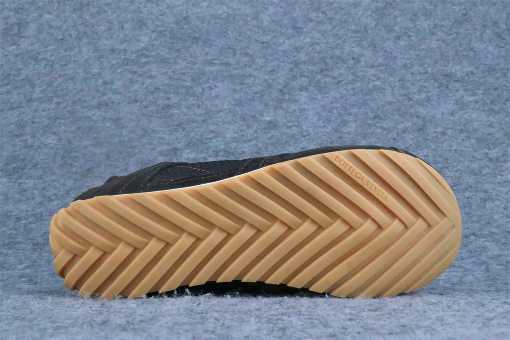Bottega Orbit Veneta Flash Sneaker ‘Black Dark Apple Candy’