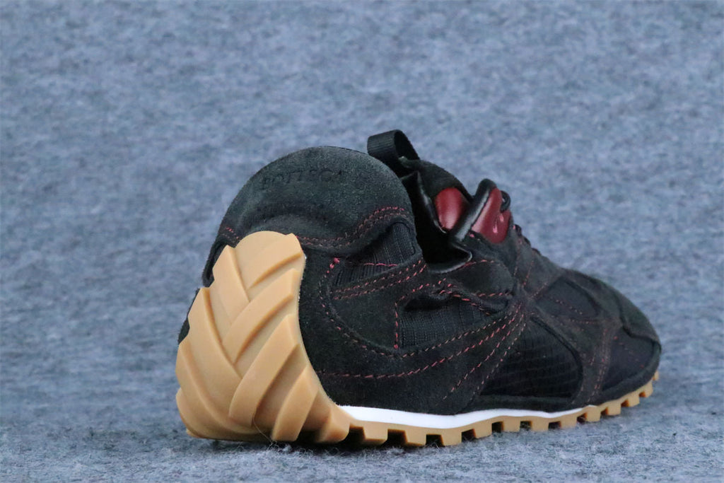Bottega Orbit Veneta Flash Sneaker ‘Black Dark Apple Candy’