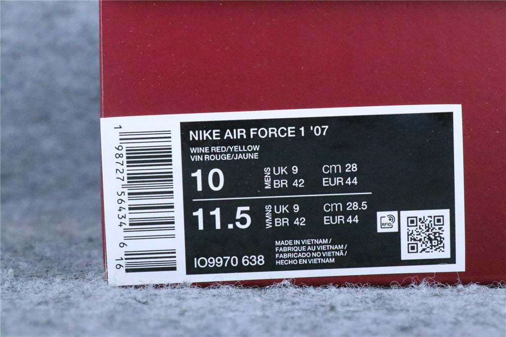Central Cee x Nike Air Force 1 Low 'Dark Beetroot' UK Exclusive