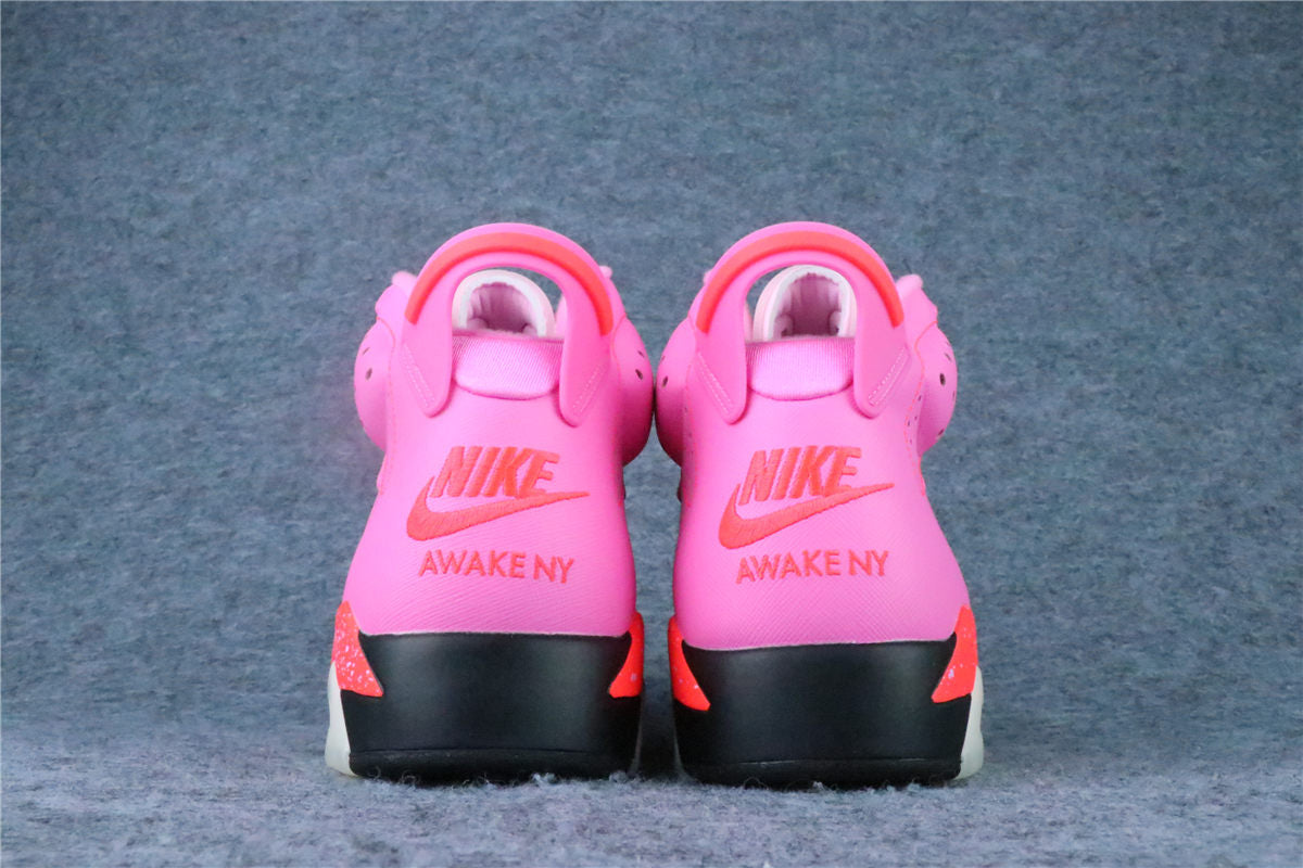 (Early look) Awake NY x Air Jordan 6 Retro 'Playful Pink Infrared'