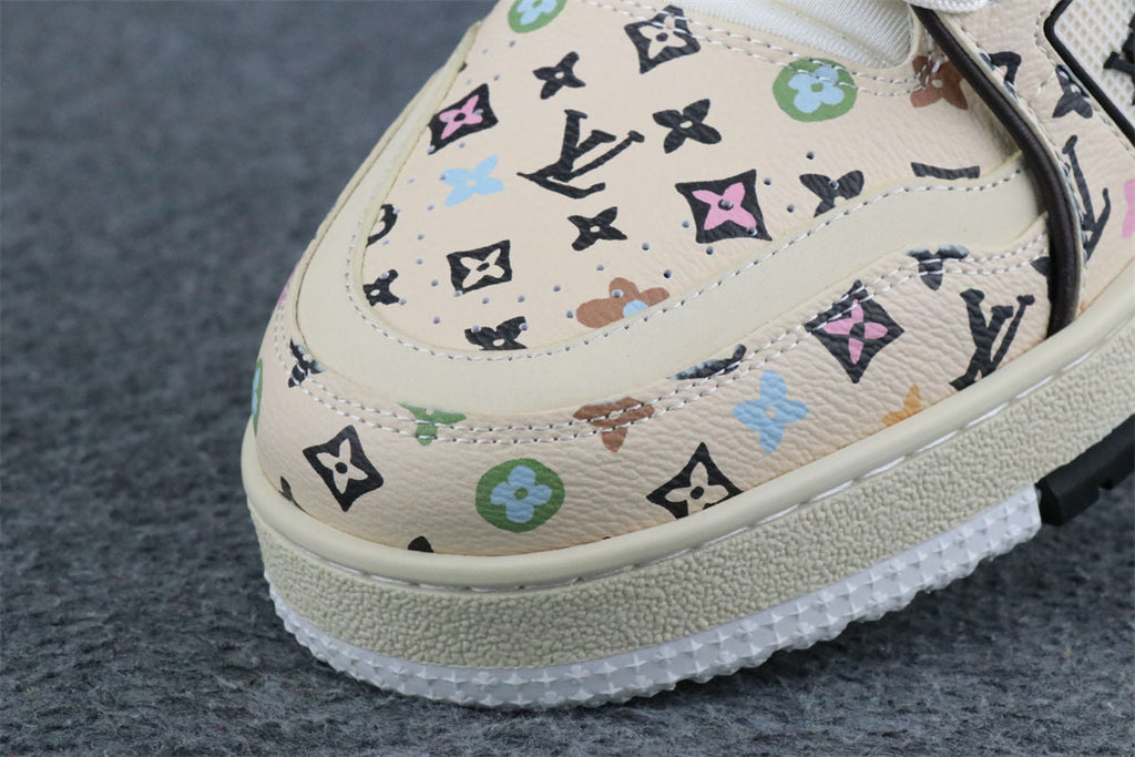 Tyler, the Creator x Louis Vuitton Trainer 'Beige Multi-Color Monogram'