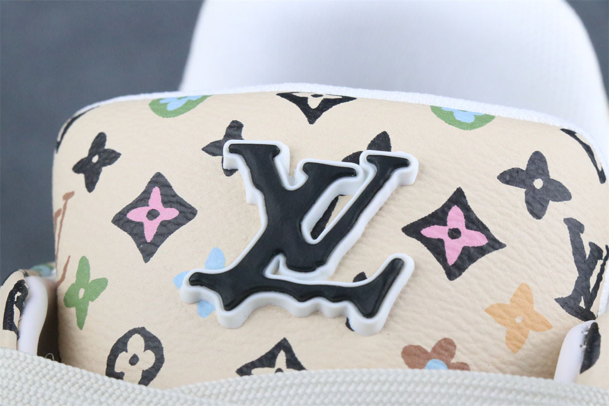 Tyler, the Creator x Louis Vuitton Trainer 'Beige Multi-Color Monogram'